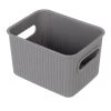 BOX SWEDEN 16cm Kaia Storage Basket Home Organiser Container w/ Handles Assorted