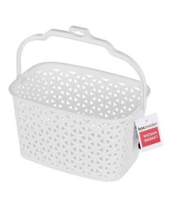 BOX SWEDEN Wicker Design Peg Basket Storage Holder/Organiser w/ Hook Assorted 6 BOX SWEDEN Wicker Design Peg Basket Storage Holder/Organiser w/ Hook Assorted -The Shine Nook Sales Store 814096900 3 720x928