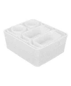 BOX SWEDEN 10pc Ivy Weave Basket Home Organisation Set Storage Container Assort. 12 BOX SWEDEN 10pc Ivy Weave Basket Home Organisation Set Storage Container Assort. -The Shine Nook Sales Store 814098520 6 720x928