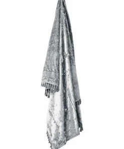 Grace by Linen House Teramo Throw Silverstone