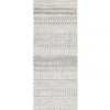 Rug Culture Chrome Harper Silver Runner Rug