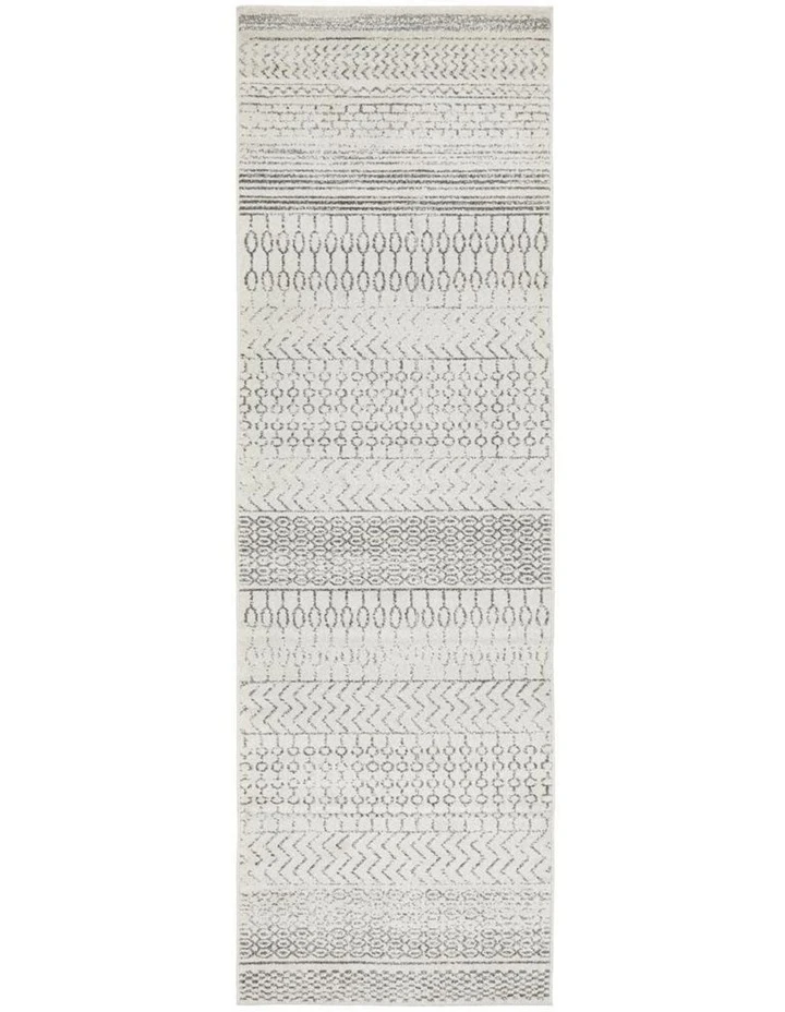 Rug Culture Chrome Harper Silver Runner Rug 1 Rug Culture Chrome Harper Silver Runner Rug