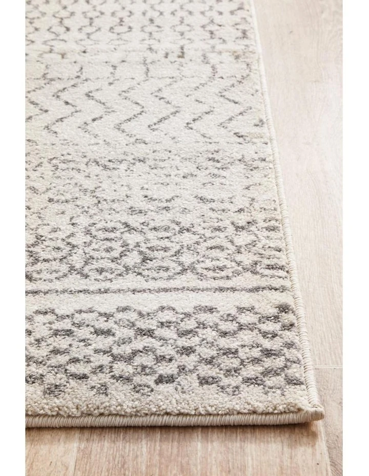 Rug Culture Chrome Harper Silver Runner Rug 6 Rug Culture Chrome Harper Silver Runner Rug - Image 6