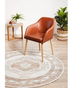 Rug Culture Mayfair Caitlen Natural Round Rug -The Shine Nook Sales Store 815152600 3 720x928