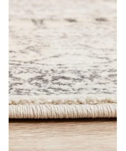 Rug Culture Chrome Addison Silver Round Rug -The Shine Nook Sales Store 815152780 6 720x928