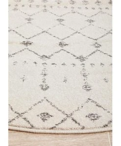 Rug Culture Chrome Elsa Silver Round Rug -The Shine Nook Sales Store 815152960 5 720x928