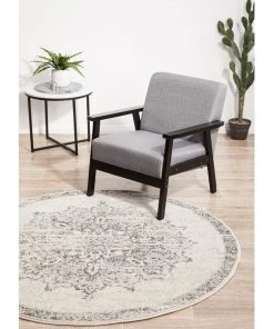 Rug Culture Chrome Rita Silver Round Rug 10 Rug Culture Chrome Rita Silver Round Rug -The Shine Nook Sales Store 815154040 4 720x928