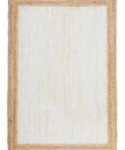 Rug Culture Noosa 333 White Natural Rug