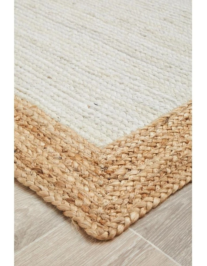 Rug Culture Noosa 333 White Natural Rug 5 Rug Culture Noosa 333 White Natural Rug - Image 5
