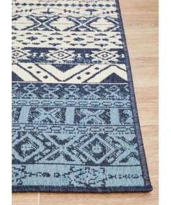 Rug Culture Seaside 3333 White Blue Rug -The Shine Nook Sales Store 815156020 5 720x928