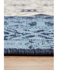 Rug Culture Seaside 3333 White Blue Rug -The Shine Nook Sales Store 815156020 6 720x928