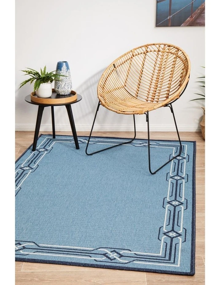 Rug Culture Seaside 6666 Blue Rug 3 Rug Culture Seaside 6666 Blue Rug - Image 3