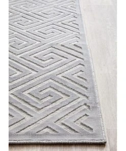 Rug Culture York Alice Silver Rug -The Shine Nook Sales Store 815156380 6 720x928