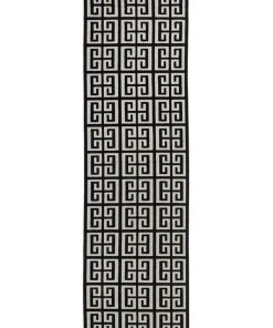 Rug Culture York Brenda Black & Gold Rug