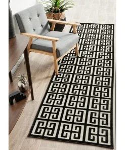 Rug Culture York Brenda Black & Gold Rug -The Shine Nook Sales Store 815157550 4 720x928