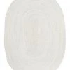 Rug Culture Bondi White Oval Rug