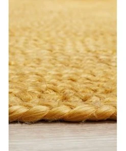 Rug Culture Bondi Yellow Oval Rug -The Shine Nook Sales Store 815158180 7 720x928