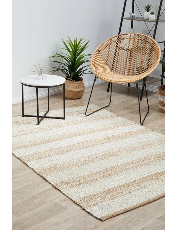 Rug Culture Noosa 555 Natural White Rug 2 Rug Culture Noosa 555 Natural White Rug - Image 2