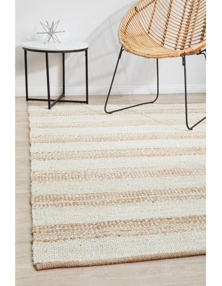 Rug Culture Noosa 555 Natural White Rug 4 Rug Culture Noosa 555 Natural White Rug - Image 4