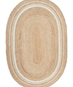 Rug Culture Noosa 111 Natural Oval Rug