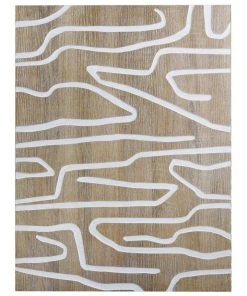 Madras Link Lines 2 Wood Wall Decor