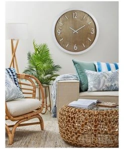 Madras Link Jubilee White Oak Wall Clock -The Shine Nook Sales Store 816219730 3 720x928