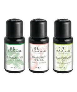 Ellia Grapefruit/Peppermint/Lemongrass Essential Oil 15ml 3 Pack -The Shine Nook Sales Store 826326460 4 720x928