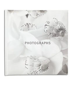 Profile Orchid Noir Slip-in 4x6 200 Photo Capacity Photo Album White
