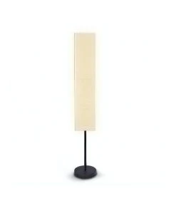 Sarantino Metal Floor Reading Corner Lamp With White Paper Wrinkle Shade Light Stand