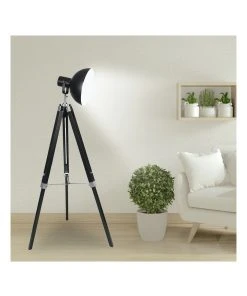 Sarantino Tripod Floor Spot Lamp With Adjustable Height Metal Shade Black Reading Light 12 Sarantino Tripod Floor Spot Lamp With Adjustable Height Metal Shade Black Reading Light -The Shine Nook Sales Store 828976330 6 720x928