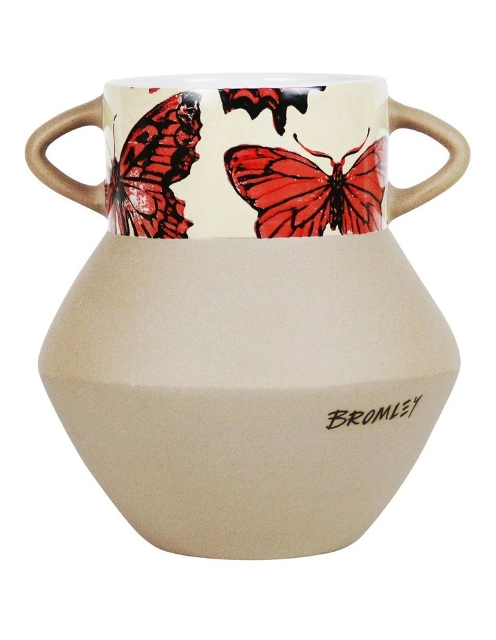 Robert Gordon X Bromley Vase - Gold Butterflies 1 Robert Gordon X Bromley Vase - Gold Butterflies