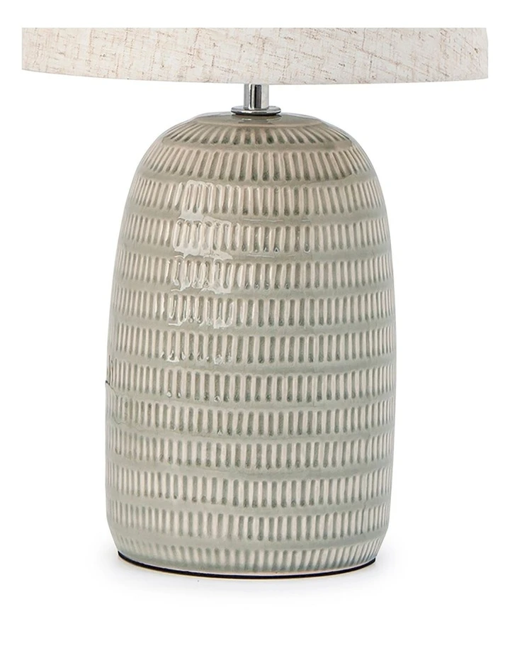 Salt&Pepper Clifton Table Lamp - 39cm - Taupe 3 Salt&Pepper Clifton Table Lamp - 39cm - Taupe - Image 3