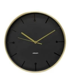 Salt&Pepper Annex Clock - 31.5cm - Gold