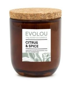 Salt&Pepper Evolou Candle Citrus & Spice 175g