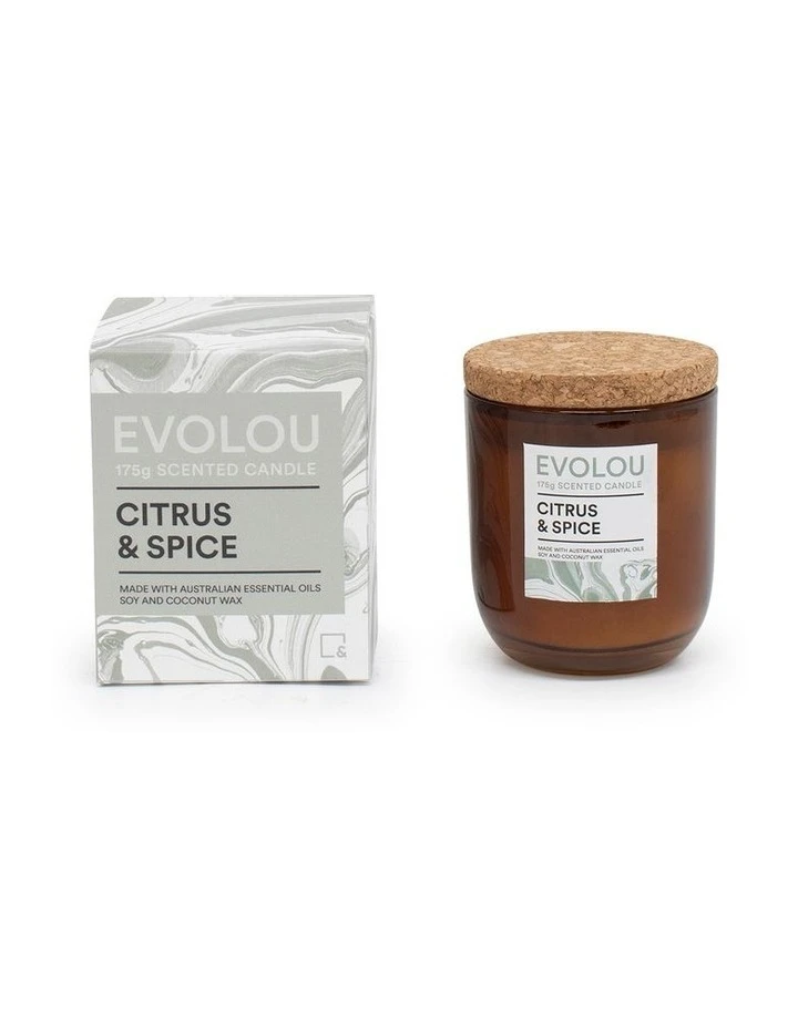 Salt&Pepper Evolou Candle Citrus & Spice 175g 2 Salt&Pepper Evolou Candle Citrus & Spice 175g - Image 2