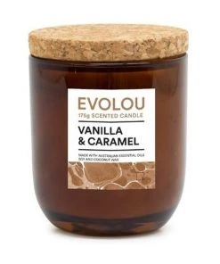Salt&Pepper Evolou Candle Vanilla & Caramel 175g