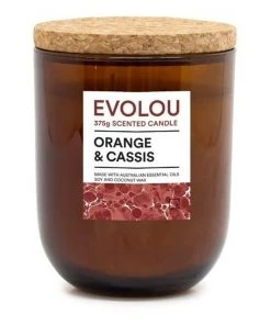 Salt&Pepper Evolou Candle Orange & Cassis 375g