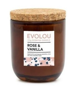 Salt&Pepper Evolou Candle Rose & Vanilla 175g