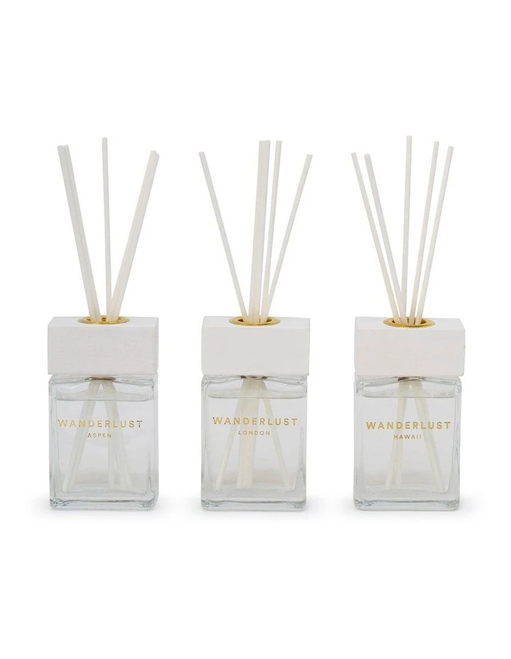 Salt&Pepper Wanderlust Festive Season Diffuser Set - 45ml - Set of 3 - Aspen, London & Hawaii 1 Salt&Pepper Wanderlust Festive Season Diffuser Set - 45ml - Set of 3 - Aspen, London & Hawaii