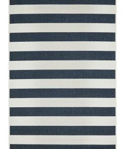 Rug Culture Seaside 4444 Navy White Rug