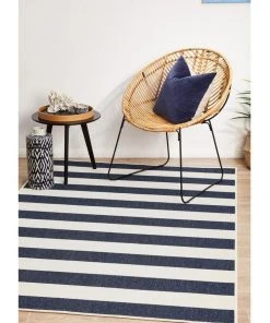 Rug Culture Seaside 4444 Navy White Rug -The Shine Nook Sales Store 830581930 3 720x928