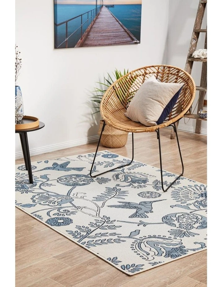 Rug Culture Seaside 7777 White Rug 2 Rug Culture Seaside 7777 White Rug - Image 2