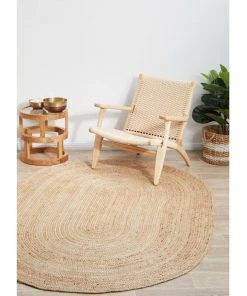 Rug Culture Bondi Natural Oval Rug -The Shine Nook Sales Store 830584540 3 720x928