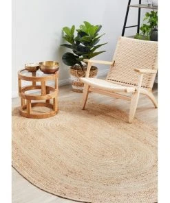 Rug Culture Bondi Natural Oval Rug -The Shine Nook Sales Store 830584540 4 720x928