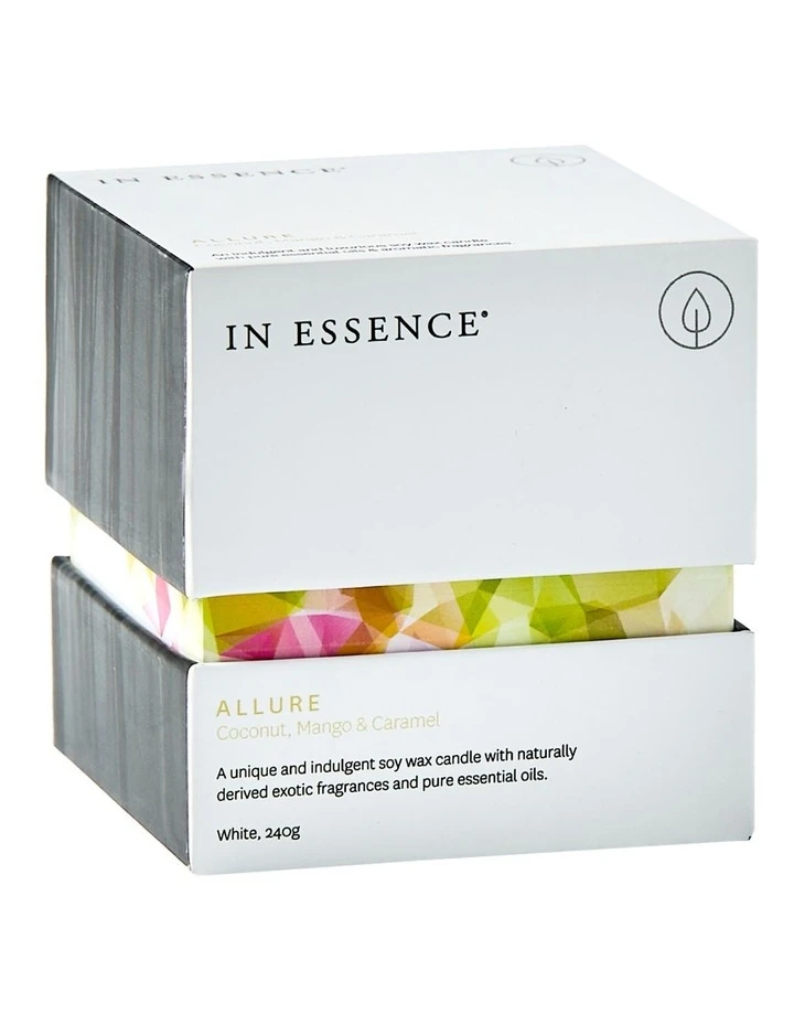 In Essence Allure Coconut, Mango & Caramel Candle 2 In Essence Allure Coconut, Mango & Caramel Candle - Image 2