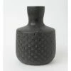 Darren Palmer Black Textured Vase 30cm