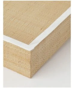 Darren Palmer Raffia & Mother of Pearl Tray 43x30.6cm -The Shine Nook Sales Store 832463020 3 720x928