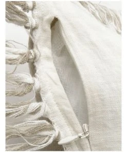 Australian House & Garden Moreton Tassel Linen Cushion Sand -The Shine Nook Sales Store 832494070 4 720x928