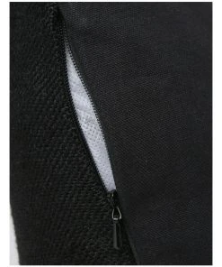 Darren Palmer Andros Jute Panel With Button Trims Breakfast Cushion Black 7 Darren Palmer Andros Jute Panel With Button Trims Breakfast Cushion Black -The Shine Nook Sales Store 832494520 4 720x928