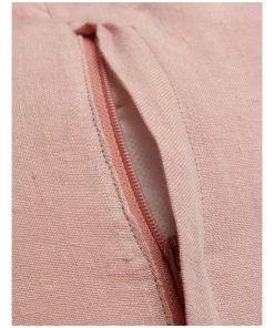 Heritage Hilltop Flanged Linen 50X50cm Cushion Rose Pink -The Shine Nook Sales Store 832495510 4 720x928